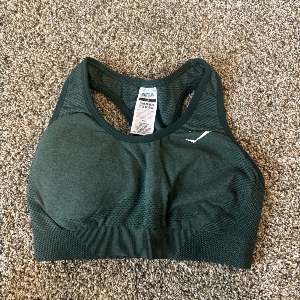 Gymshark Deep Green Sports Bra (SET)